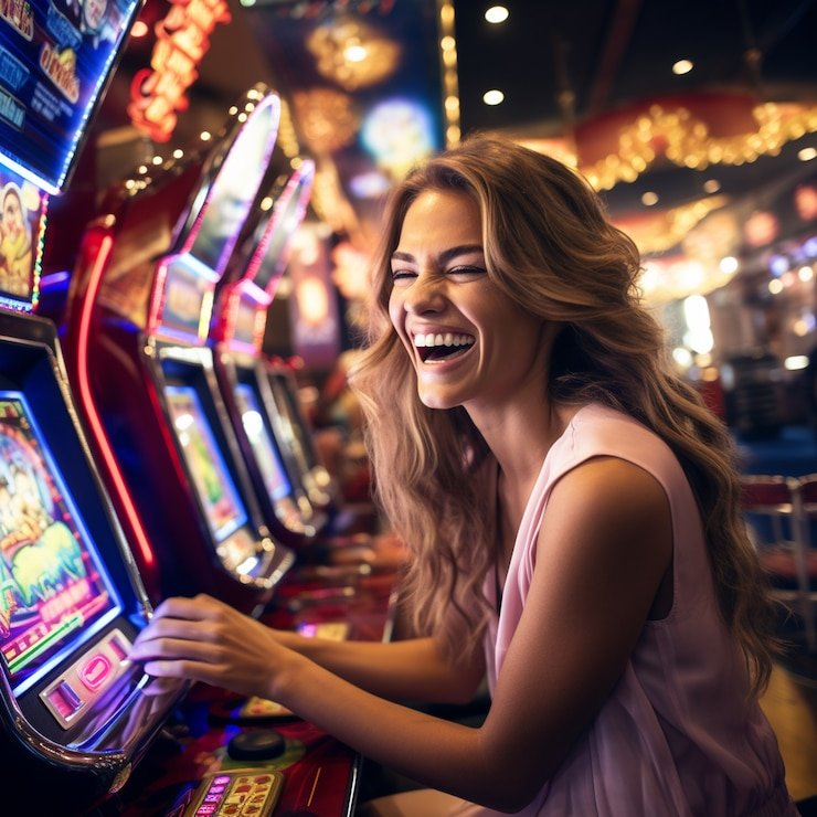 Antarmuka permainan Starburst di kliwonslot dengan simbol wild yang bersinar dan tema kosmik